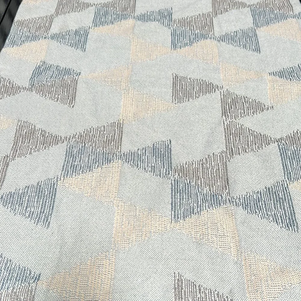 West Elm Stripe Shape Woven Sham